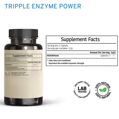 Nattokinase Capsules Lower Blood Sugar